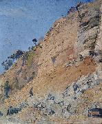 Tom roberts The Quarry, Maria Island oil